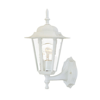 Camelot One Light Wall Sconce in Textured White (106|6101TW)