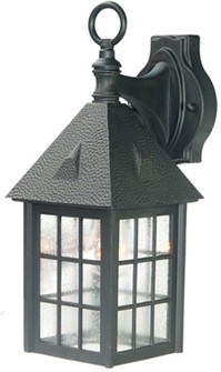 Outer Banks One Light Wall Sconce in Matte Black (106|72BK)