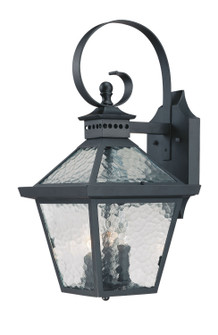 Bay Street Three Light Wall Sconce in Matte Black (106|7672BK)