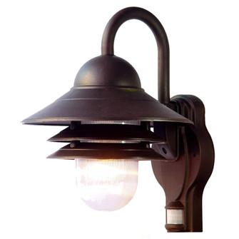 Mariner One Light Wall Sconce in Architectural Bronze (106|82ABZM)