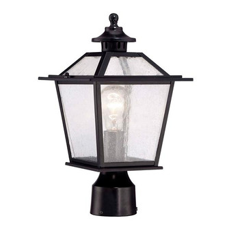 Salem One Light Post Mount in Matte Black (106|9707BK)