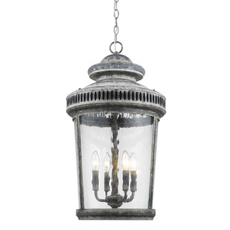 Kingston Four Light Foyer Pendant in Antique Lead (106|IN11370AL)