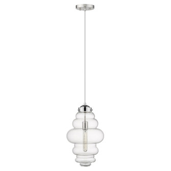 Ballina One Light Mini Pendant in Polished Nickel (106|IN31301PN)