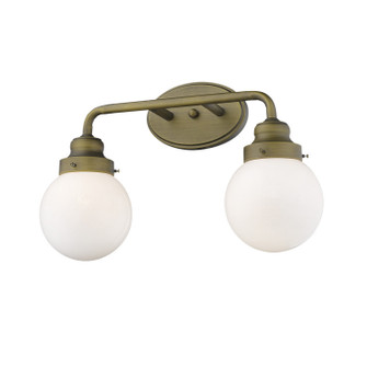 Portsmith Two Light Vanity in Raw Brass (106|IN41225RB)