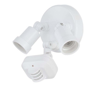 Motion Activated Floodlights Two Light Floodlight (106|MFL2WH)