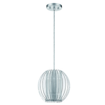 Phoenix One Light Pendant in Metallic Silver (106|TP6300-1)