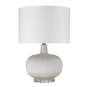 Trend Home One Light Table Lamp in Polished Nickel (106|TT80156)