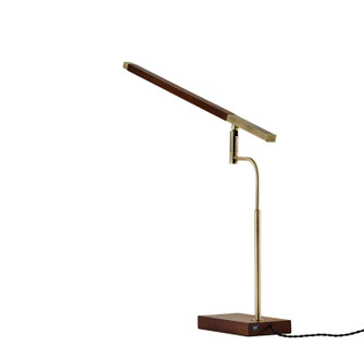 Barrett LED Desk Lamp in Walnut Wood (262|3046-15)