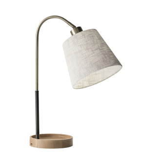 Jeffrey Table Lamp in Natural Rubber Wood (262|3407-21)