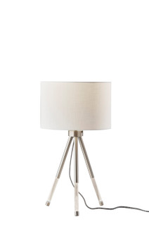 Della Table Lamp in Brushed Steel W. Clear Acrylic Light Up Legs (262|3548-22)