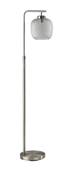 Vivian Floor Lamp in Brushed Steel (262|3577-22)