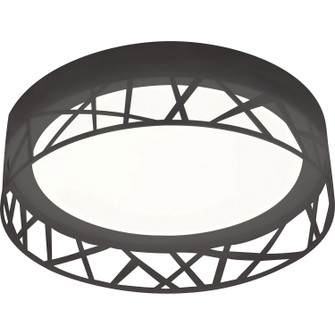 Boon LED Flush Mount in Black (162|BOF121400L30D2BK)