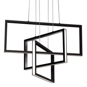 Cole LED Pendant in Black (162|COLP24L30D1BK)