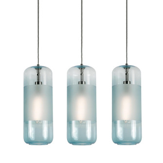 Hermosa Three Light Pendant in Satin Nickel (162|HRP06MBSNAQLNR3)