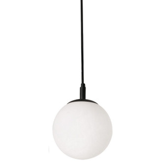 Loretto One Light Pendant in Black (162|LRTP07MBBK)