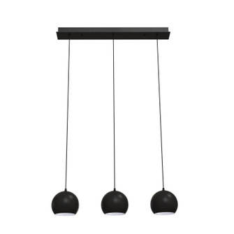 Roxy Three Light Pendant in Black (162|RXYP08BKLNR3)