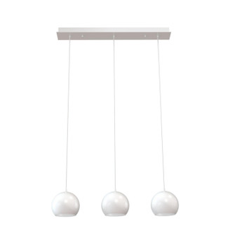 Roxy Three Light Pendant in White (162|RXYP08WHLNR3)