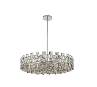 Piazze Nine Light Pendant in Polished Chrome (238|036656-010-FR001)