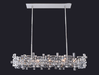 Vermeer Eight Light Island Pendant in Chrome (238|11199-010-FR001)