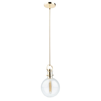 Single One Light Pendant in Polished Brass (78|AC10120PB)