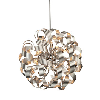 Bel Air 12 Light Pendant in Brushed Nickel (78|AC601)