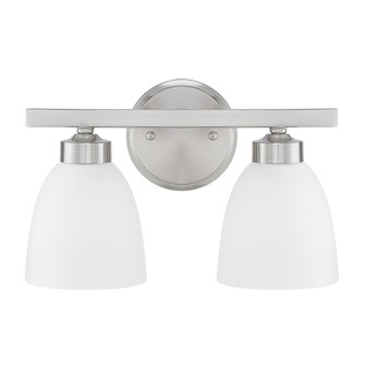 Jameson Two Light Vanity in Brushed Nickel (65|114321BN-333)