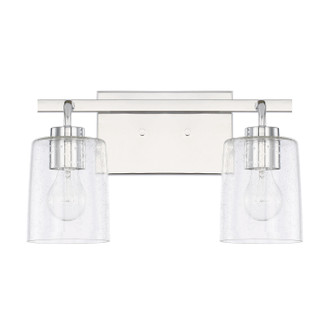 Greyson Two Light Vanity in Chrome (65|128521CH-449)
