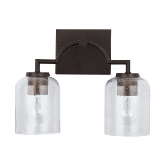 Carter Two Light Vanity in Bronze (65|139321BZ-500)