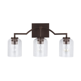 Carter Three Light Vanity in Bronze (65|139331BZ-500)