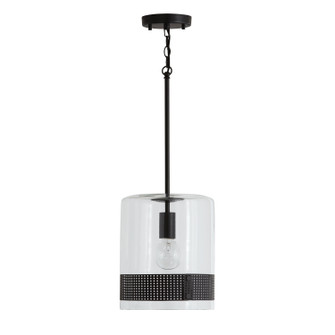 Marion One Light Pendant in Matte Black (65|335911MB)