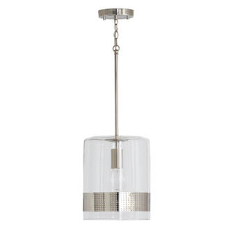 Marion One Light Pendant in Polished Nickel (65|335911PN)