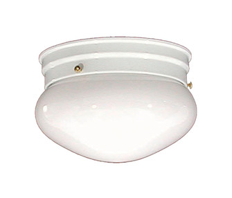 Independent One Light Flush Mount (65|5356WH)