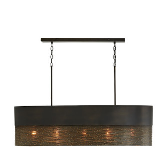 Sana Five Light Island Pendant in Grey Iron (65|835151GI)