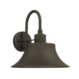 Brock One Light Outdoor Wall Lantern in Oiled Bronze (65|926312OZ)