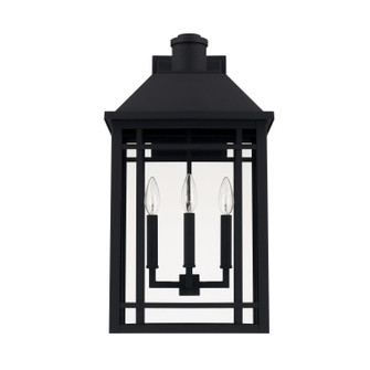 Braden Three Light Outdoor Wall Lantern in Black (65|927131BK)