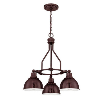 Timarron Three Light Chandelier in Aged Bronze Brushed (46|35923-ABZ)