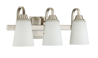 Grace Three Light Vanity in Brushed Polished Nickel (46|41903-BNK)