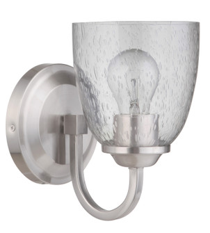 Serene One Light Wall Sconce in Brushed Polished Nickel (46|49901-BNK)