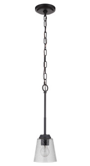 Tyler One Light Mini Pendant in Flat Black (46|50291-FB)