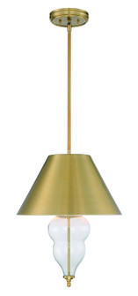 Pendant Three Light Pendant in Satin Brass (46|P955SB3)