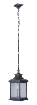 Gentry One Light Outdoor Pendant in Midnight (46|Z3211-MN)