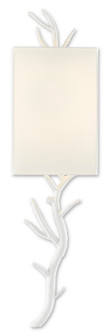 Baneberry Collection One Light Wall Sconce in Gesso White (142|5000-0148)
