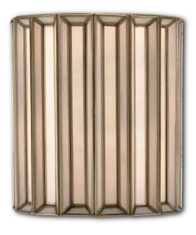 Daze One Light Wall Sconce in Antique Brass/White (142|5000-0175)
