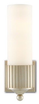 Barry Goralnick One Light Wall Sconce in Silver Leaf/Frosted Glass (142|5000-0178)