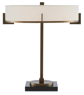 Jacobi Three Light Table Lamp in Antique Brass/Black (142|6000-0438)