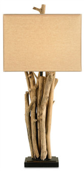 Driftwood One Light Table Lamp in Natural/Old Iron (142|6344)