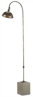Finstock Bronze Floor Lamp One Light Floor Lamp in Pyrite Bronze/Polished Concrete (142|8062)