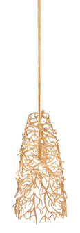 Sea Fan Collection One Light Pendant in Gold Gilt (142|9000-0844)
