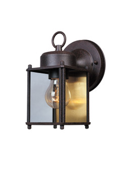 Basic Porch One Light Wall Lantern in Rust Patina (43|1161-RP)