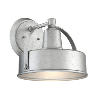 Portland One Light Wall Lantern in Galvanized (43|33141-GA) Portland One Light Wall Lantern in Galvanized (43|33141-GA)